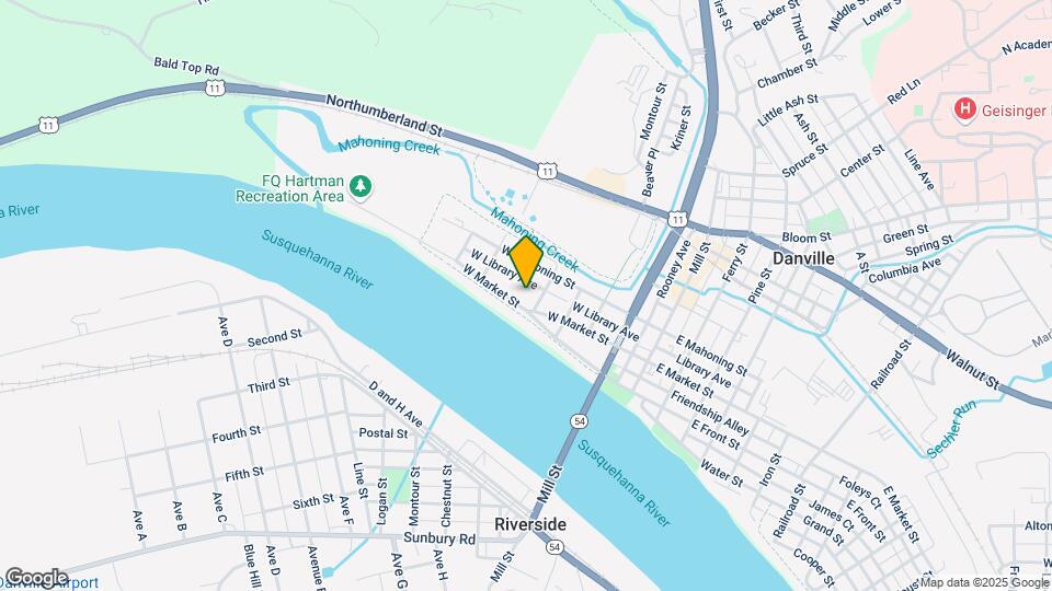 403 W Market St, Unit 201 Map and Location Details