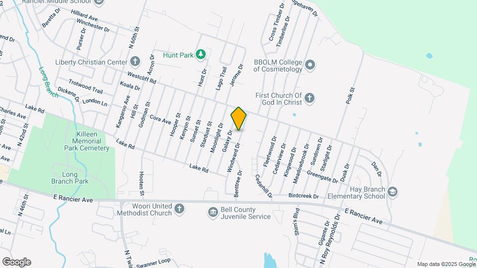 1907 Windward Dr Map and Location Details