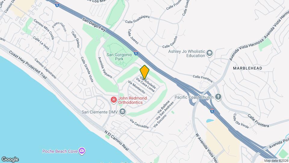 2719 Via Arboleda Map and Location Details