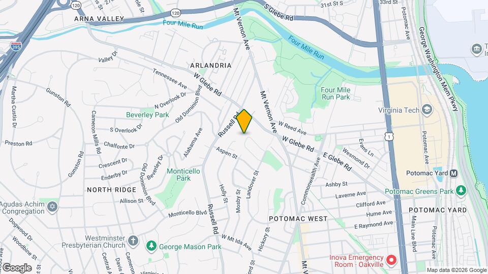 258 Burgess Ave Map and Location Details