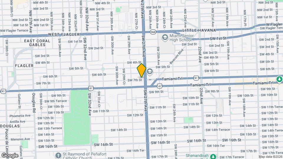 2711 SW 7th St Map and Location Details