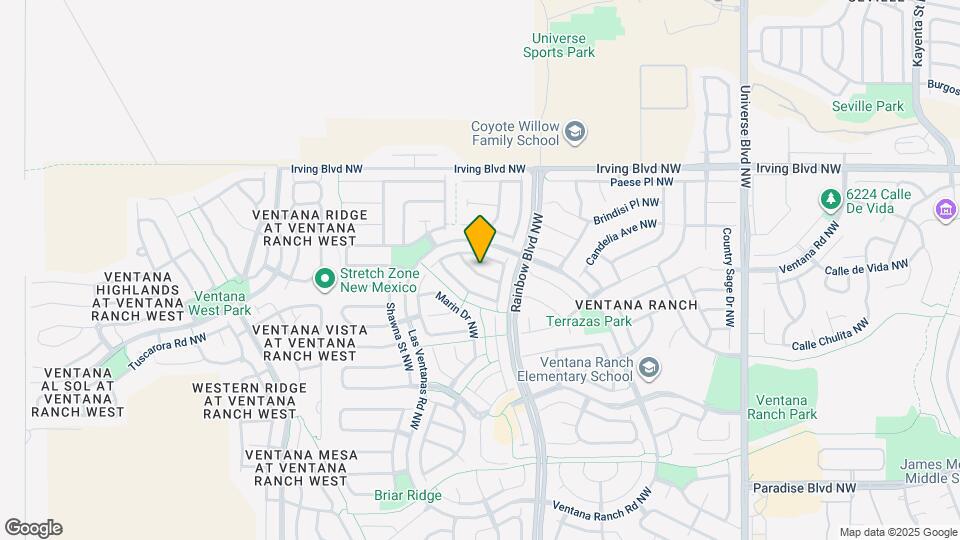 7323 Quartzite Ave NW Map and Location Details