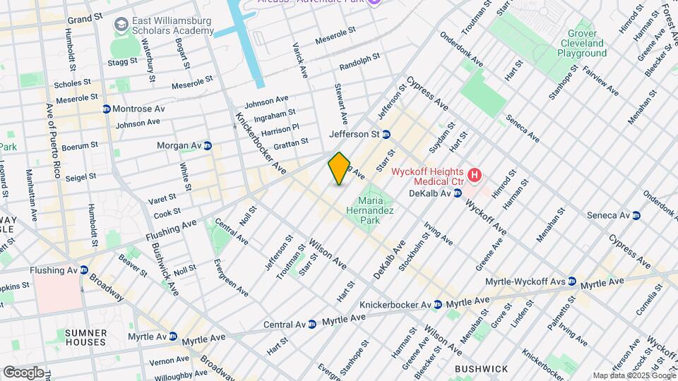 295 Troutman St Map and Location Details