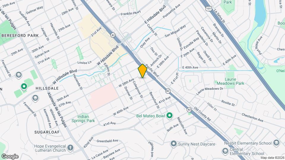 3816 Beresford St Map and Location Details