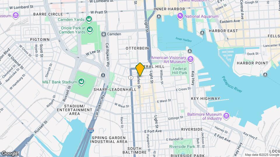 2 E Wheeling St, Unit 210 Map and Location Details