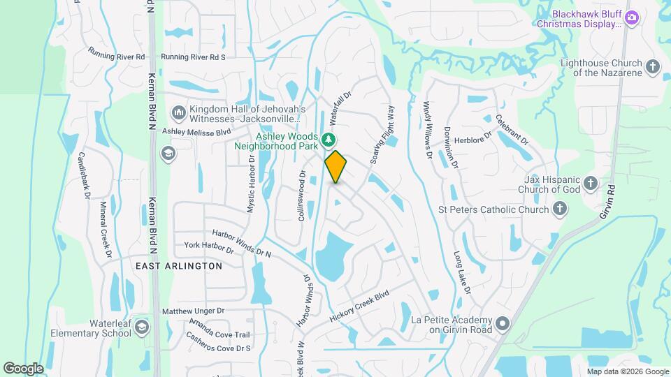 1002 Chapeltown Cir N Map and Location Details