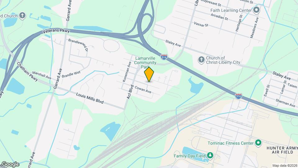 1914B McLeod St Map and Location Details