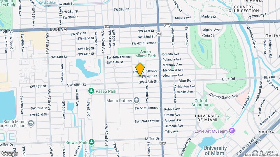 5830 SW 47th St Map and Location Details