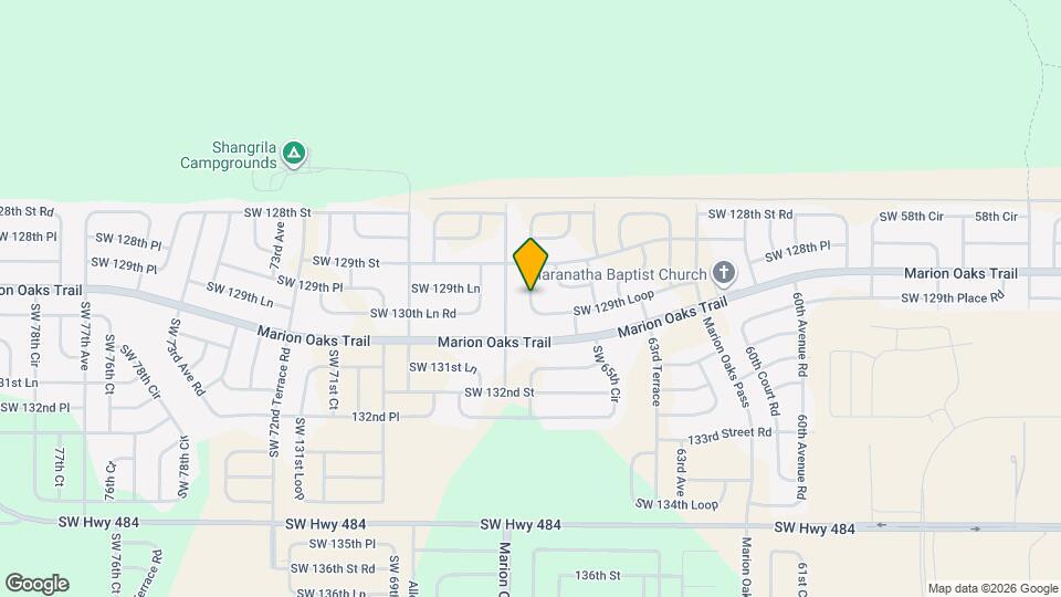 6555 SW 129th Loop Mapa y Detalles de la Ubicación