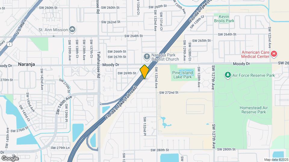 27034 SW 132 Ct Rd Map and Location Details