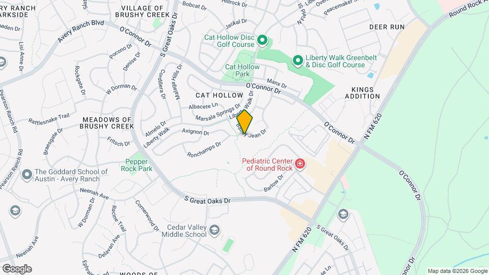 8129 Hawick Dr Map and Location Details