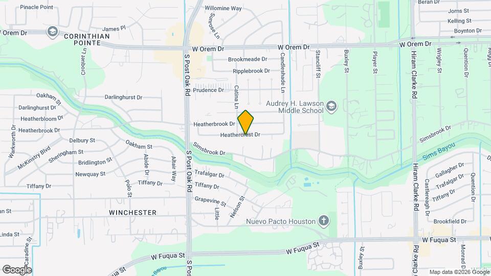 5223 Heathercrest Dr Map and Location Details