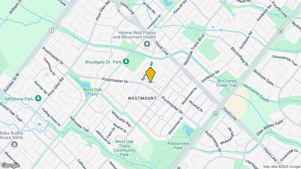 2110 Glenhampton Rd Map and Location Details