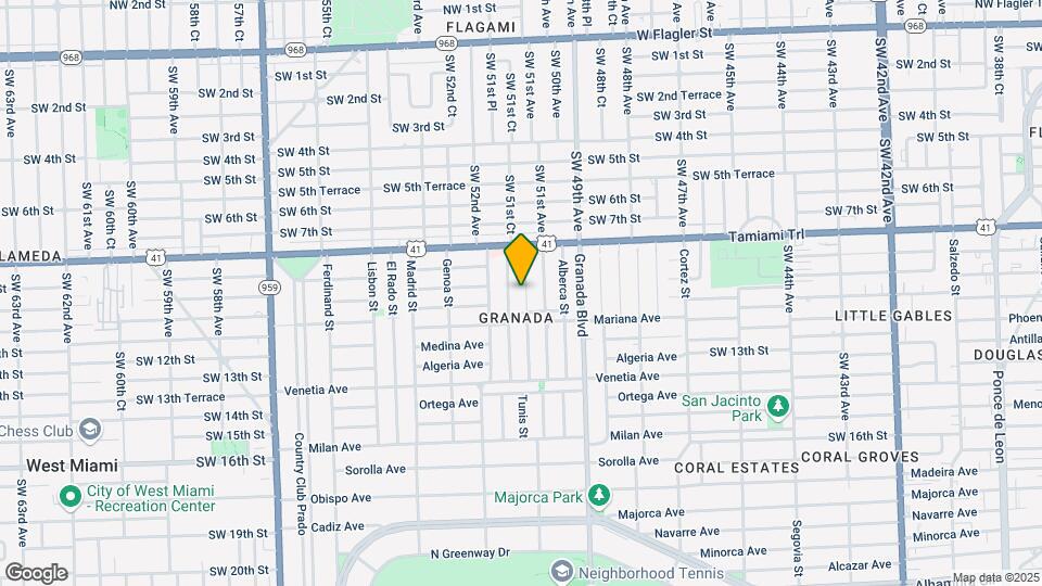 832 Wallace St Map and Location Details