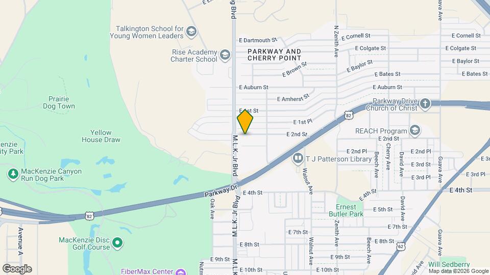 1708 E 2nd St Map and Location Details