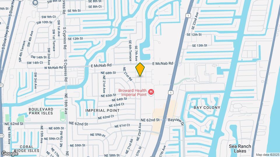 2180 NE 67th St, Unit 730 Mapa y Detalles de la Ubicación