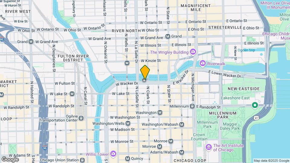 112 W Wacker Dr Map and Location Details