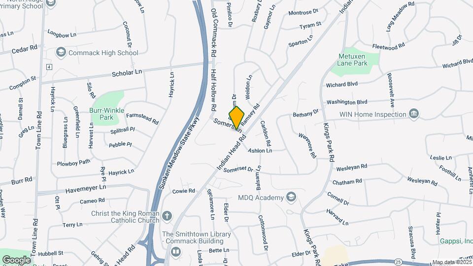 14 Somers Ln Map and Location Details
