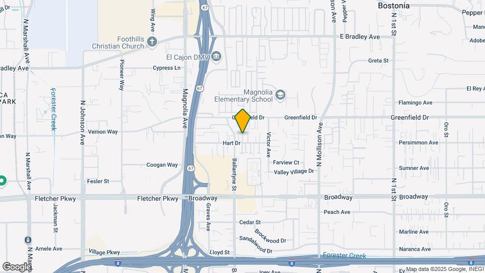 446 Hart Dr Map and Location Details