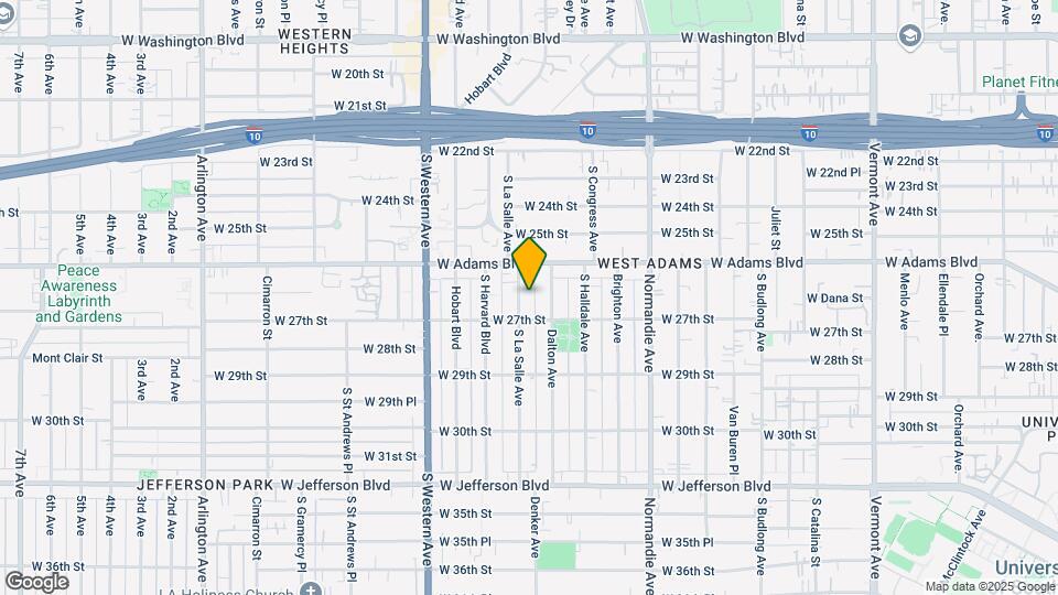 2636 La Salle Ave Map and Location Details