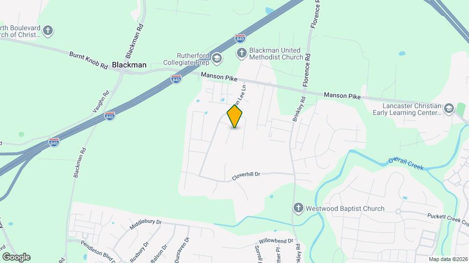 4328 Pender Ct Map and Location Details