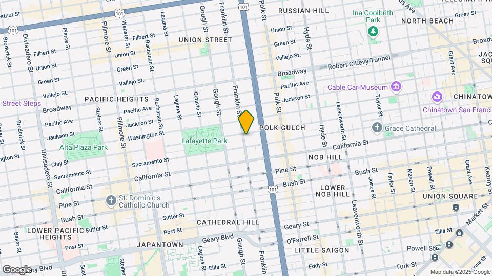 1840 Franklin St Map and Location Details