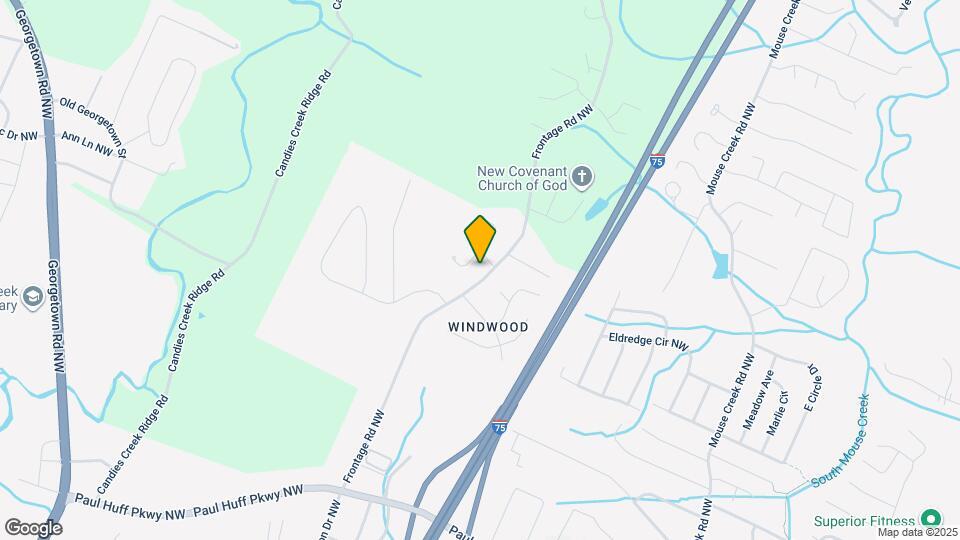 4815 Frontage Rd NW Map and Location Details