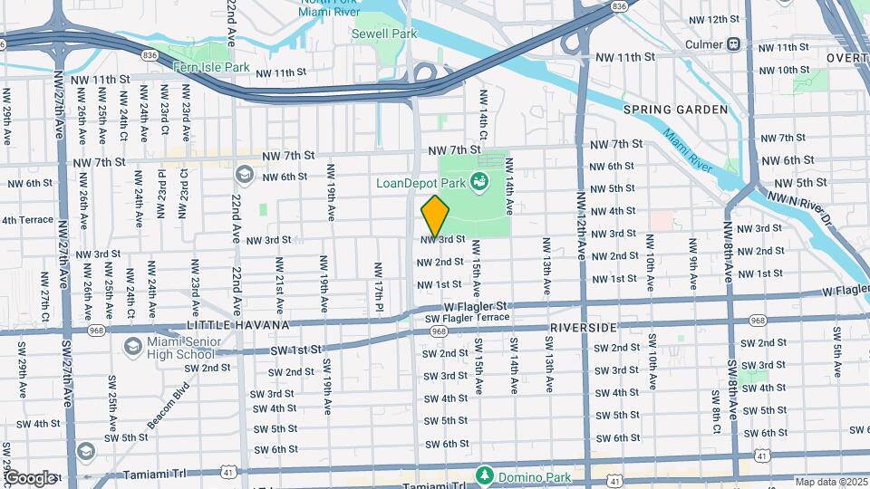 1600 NW 3rd St Map and Location Details