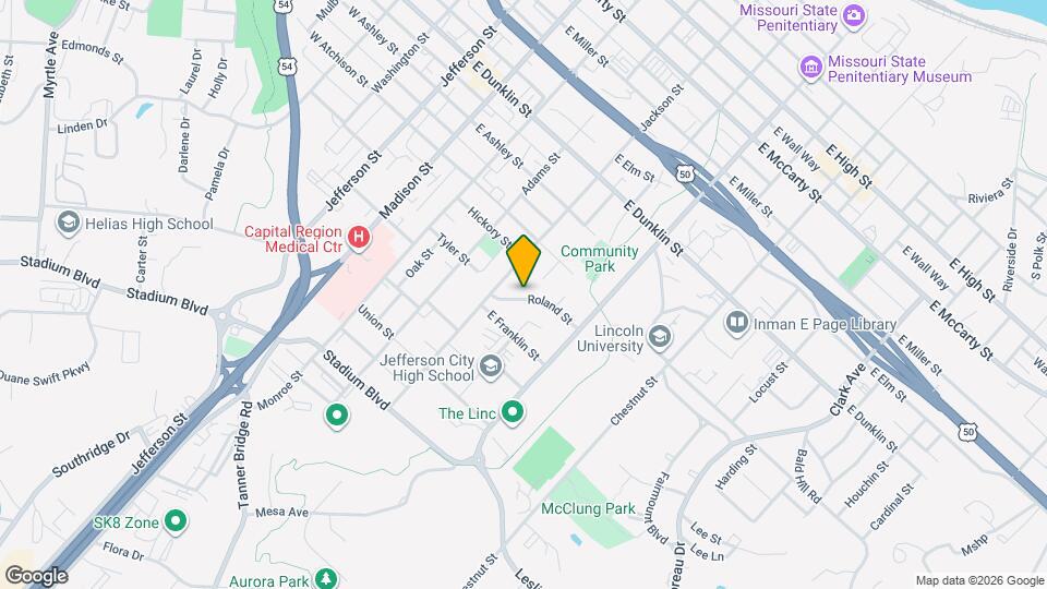 511 Roland St Map and Location Details