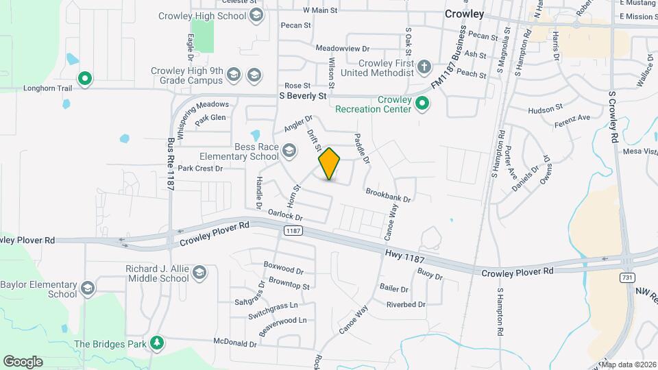 573 Creekbend St Mapa y Detalles de la Ubicación