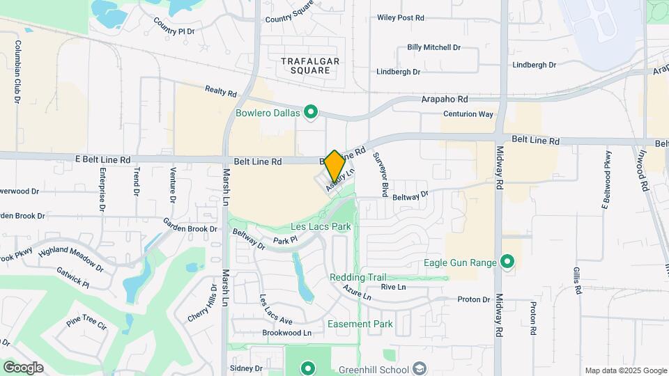 3912 Asbury Ln Map and Location Details