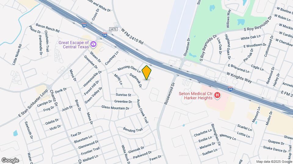 5305 Daybreak Dr Map and Location Details