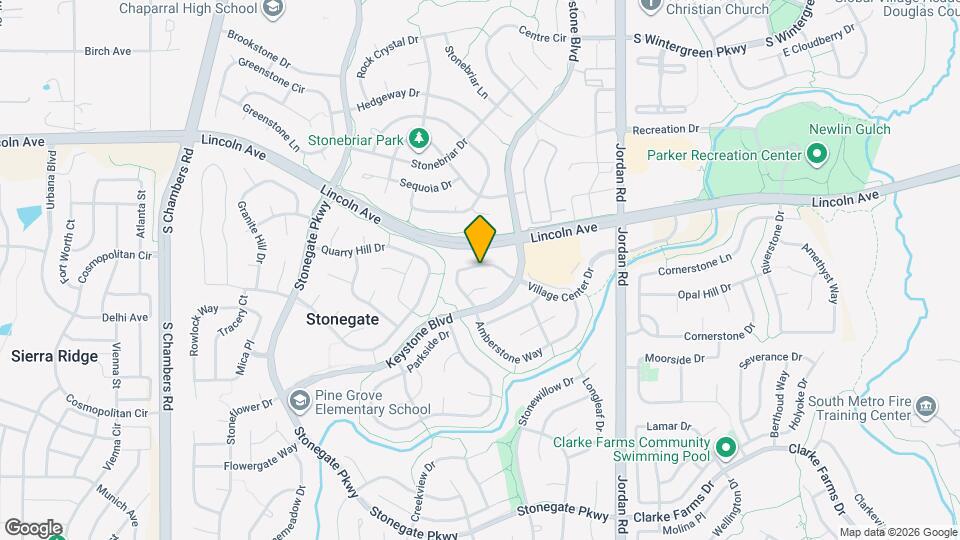 16418 Stone Ledge Dr Map and Location Details