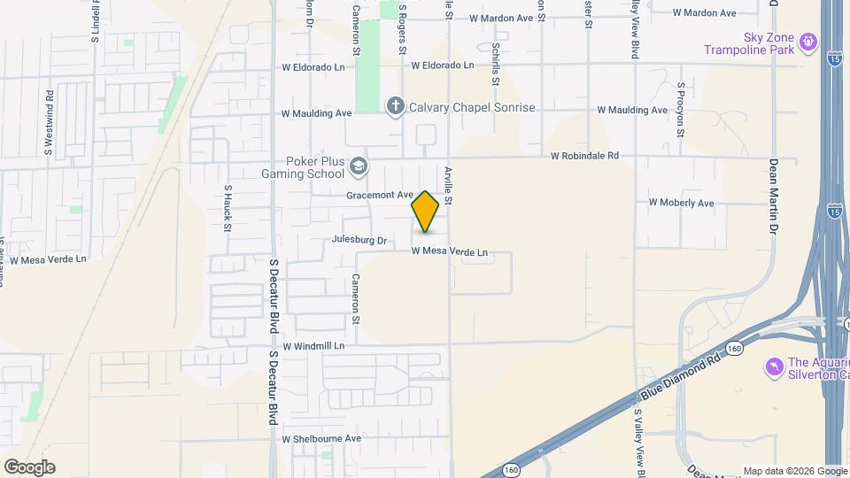 4447 Blue Mist Ct Map and Location Details