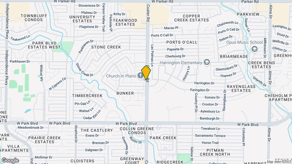 2419 Coit Rd Map and Location Details