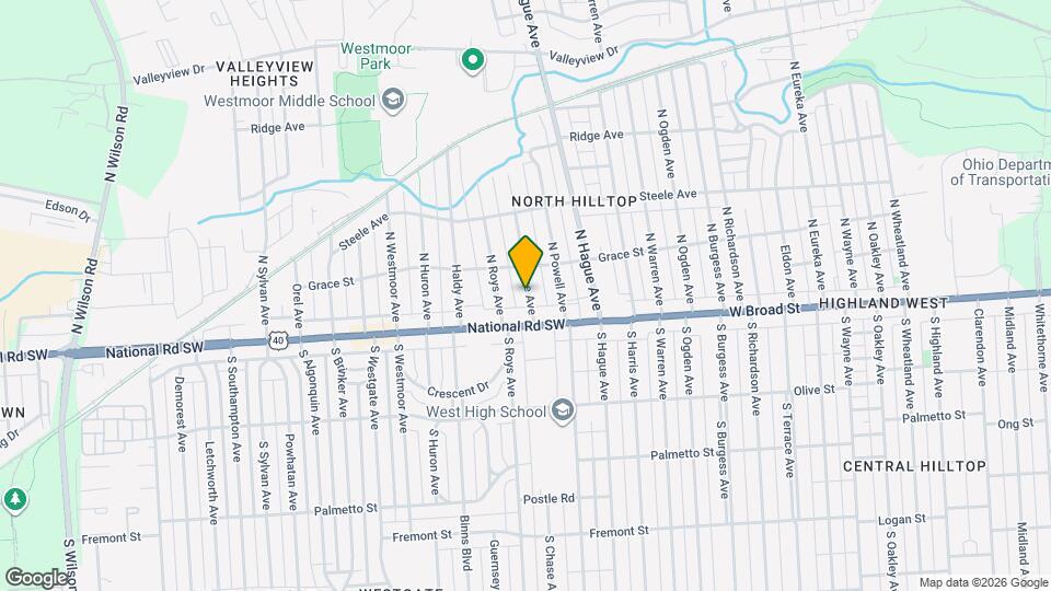 37 N Chase Ave Map and Location Details