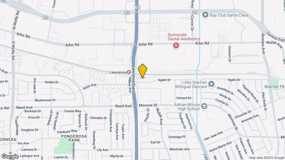 3579 Agate Ct Map and Location Details