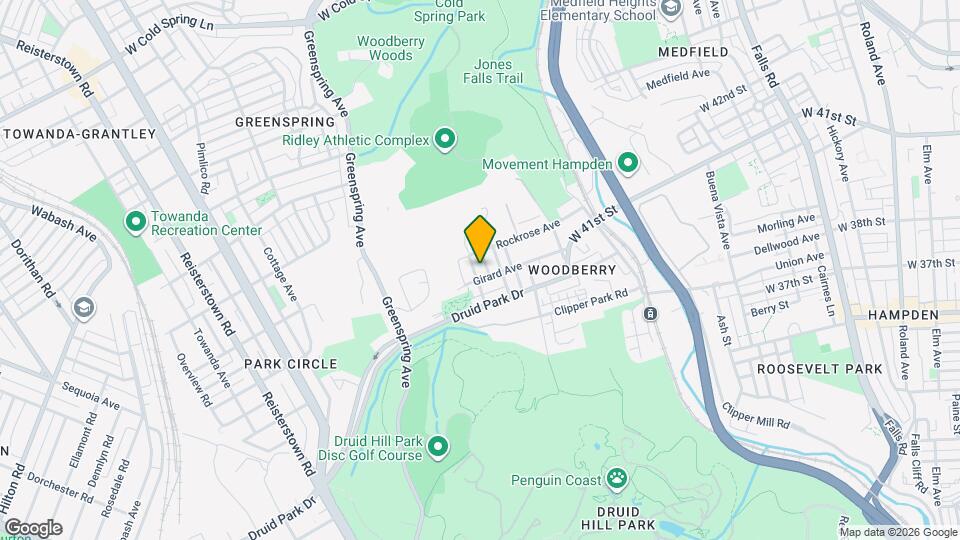 3637 Malden Ave Map and Location Details