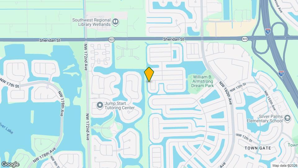 1764 NW 166th Ave Map and Location Details