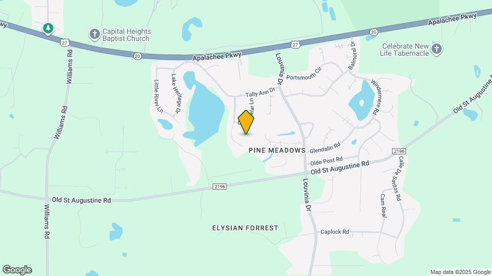 2443 Chateau Ln Mapa y Detalles de la Ubicación