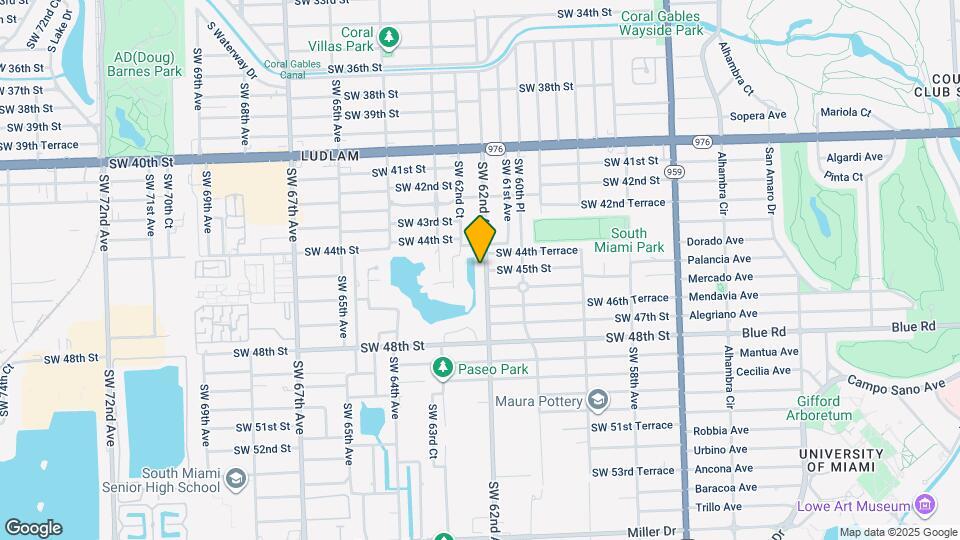 4500 SW 62nd Ave, Unit CORAL LAKE Map and Location Details