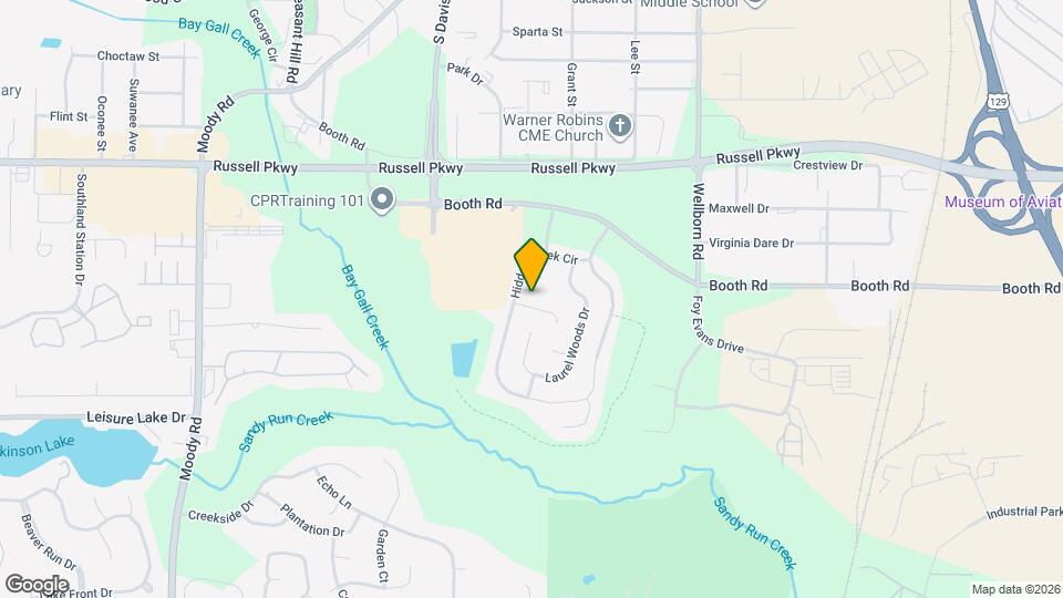 104 Timber Mill Court Map and Location Details