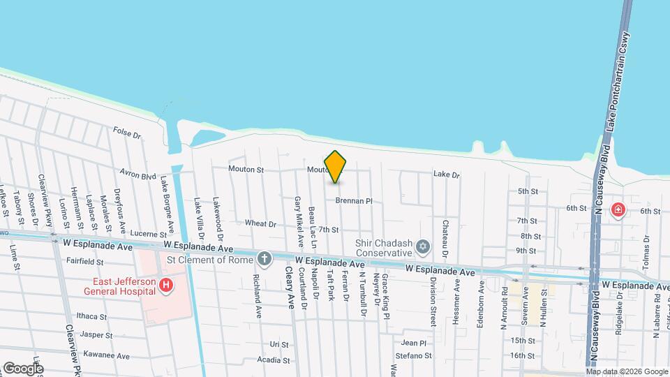 4712 Southshore Dr Map and Location Details