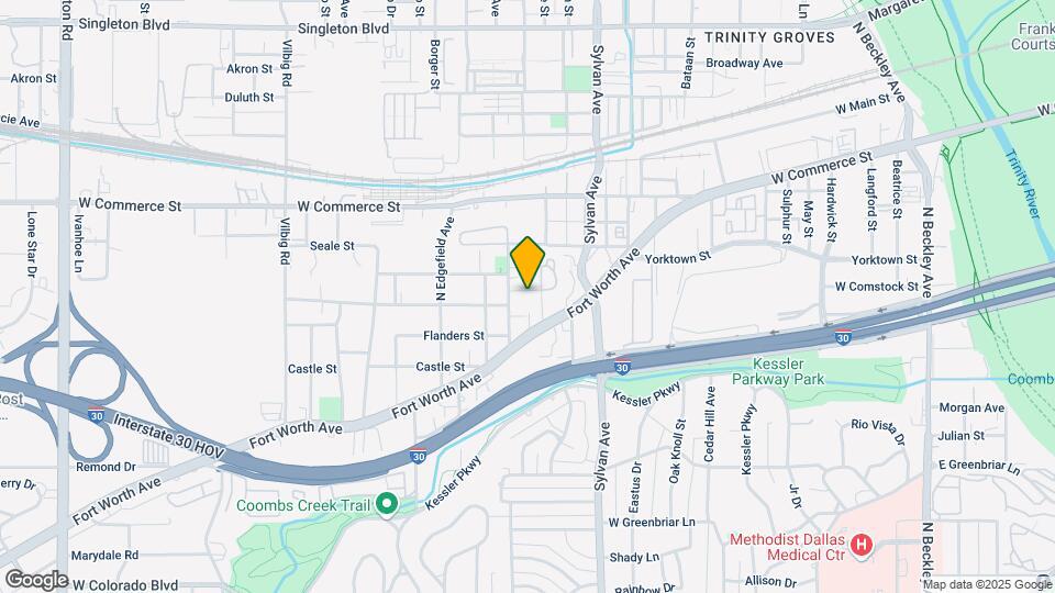 1010 Mobile St Map and Location Details