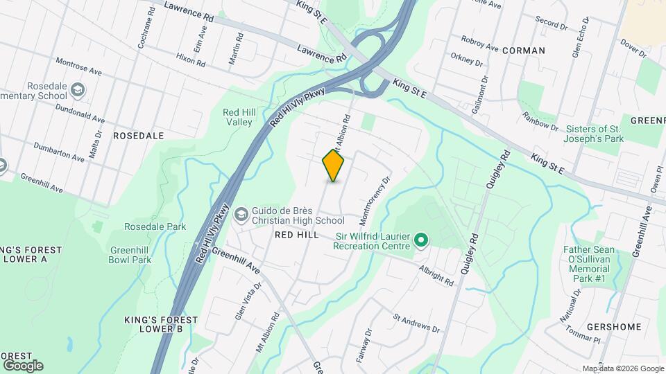 125 Mount Albion Rd Map and Location Details