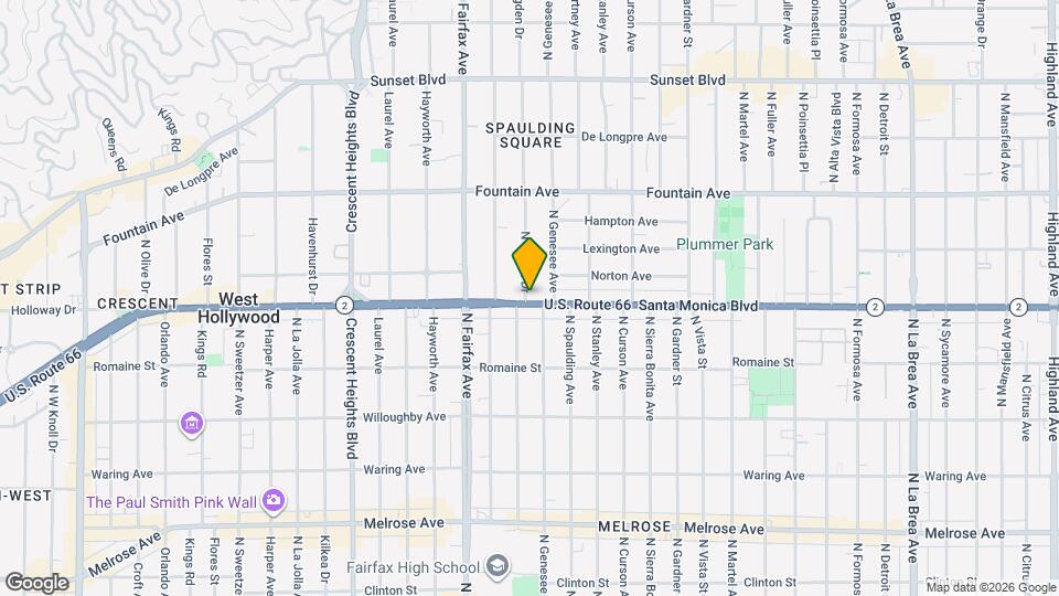 7777 Santa Monica Blvd Map and Location Details