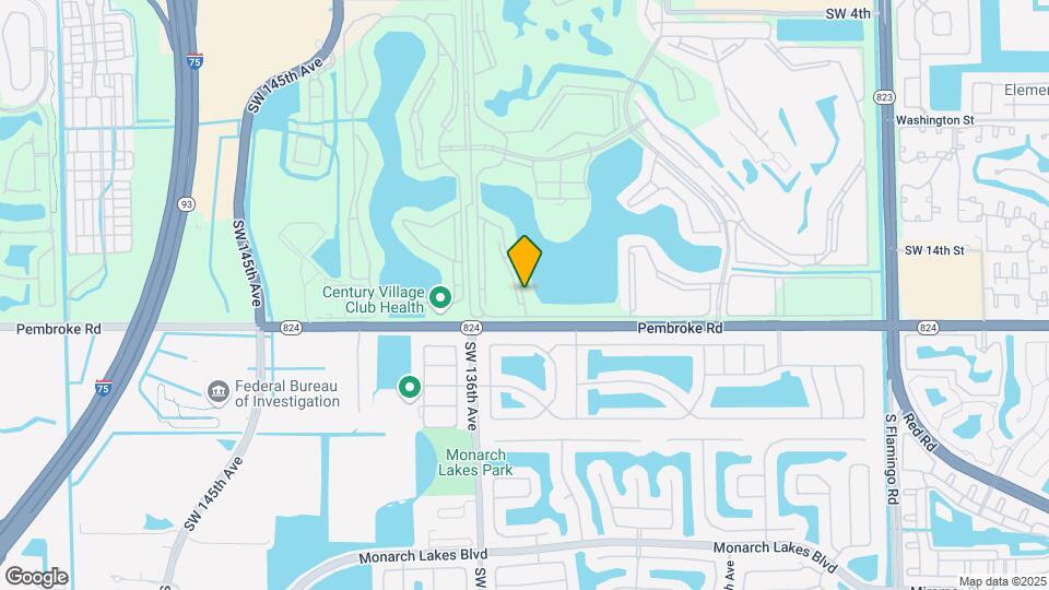 1501 SW 134th Way, Unit 300 Map and Location Details