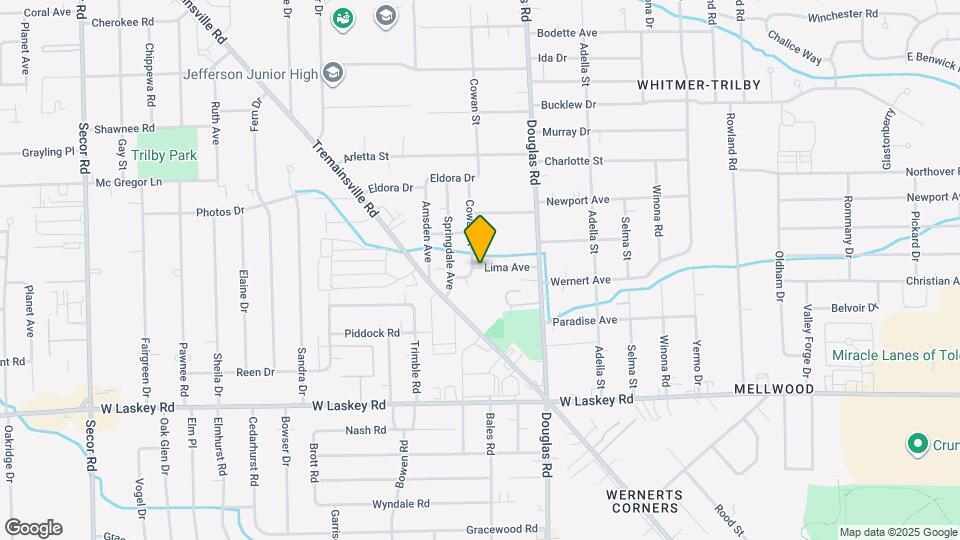 2615 Lima Ave Map and Location Details