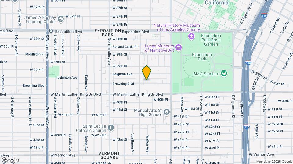 1123 Browning Blvd Map and Location Details