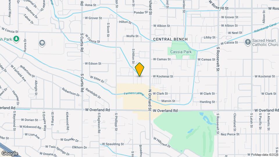 1220 S Security Ln Map and Location Details